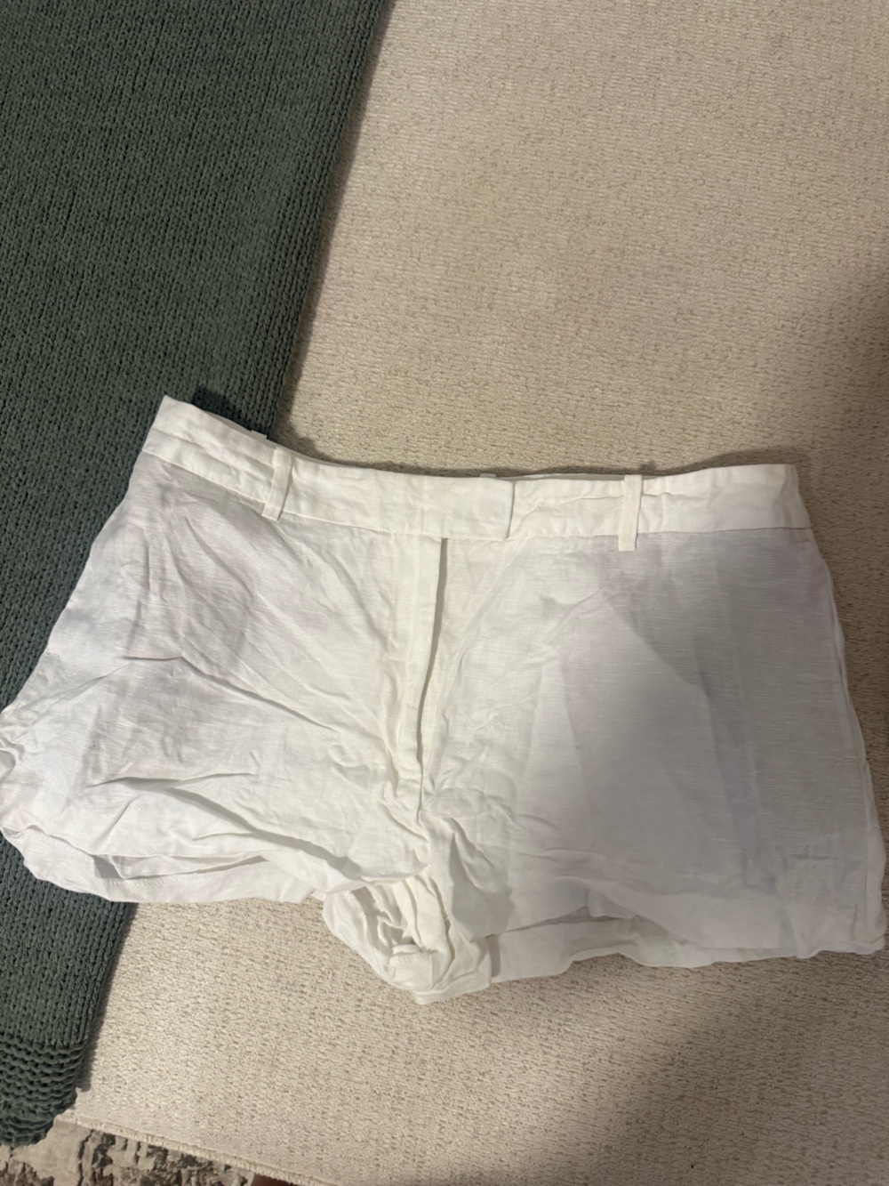 Zara linen shorts